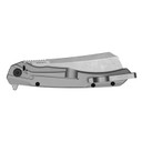 Kershaw Strata Cleaver 2078, Folding Knife, Flipper Ball Bearing Opening, Plain Edge, D2 Tool Steel