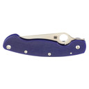 Spyderco Military Model, 4 in Folding Knife, CPMS110V, Dark Blue G-10 C36GPDBL