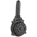 ProMag Mag DRM-A88, 9MM, 50 Round Drum, Fits Sig Pro, Polymer, Black DRM-A88