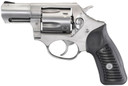 Ruger 5737 SP101 38 Special +P 5rd 2.25 in Satin Stainless Steel Barrel, Cylinder & Frame, Black Rubber Grip, Transfer Bar Safety, Exposed Hammer , Revolver