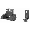 KNS Precision SWITCHSIGHTGLOCK, Inc. SWITCHSIGHT, Folding Pistol Sights for Glock, Black Finish SWITCHSIGHTGLOCK