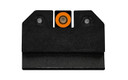 XS Sights R3D Night Sight HK-R022P-6N, Suppressor Height, Orange Dot, Fits HK VP9 HK-R022P-6N