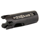 Battle Arms Development Thumper BAD-THUMPER-9MM-BN, Compensator, 9MM, Nitride Finish, Black, 1/2x36 Threaded BAD-THUMPER-9MM-BN