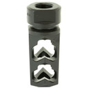 Fortis Manufacturing 9MM-MB-BLK-28, Inc. Muzzle Brake, 9MM, 1/2X28, Black Finish 9MM-MB-BLK-28