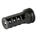 HUXWRX Safety Company Muzzle Brake-QD 1599, 223 Remington/556NATO, Black, 1/2X28, Fits HuxWrx/OSS Suppressors 1599