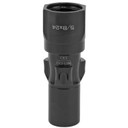 Rugged Suppressors OA006 3 Lug Adapter 9mm Luger 5/8-24 tpi Threads, Black