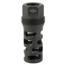 Yankee Hill 4405MB28 sRx Q.D. Muzzle Brake Long Black Phosphate Steel with 1/2-28 tpi, 9mm, 2.30 OAL & 9.375 Diameter for sRx Adapters