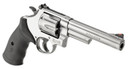 Smith & Wesson 163606 Model 629 44 Rem Mag or 44 S&W Spl Stainless Steel 6 in Barrel & 6rd Cylinder, Satin Stainless Steel N-Frame, Red Ramp Front/White Outline Rear Sights , Revolver