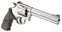 Smith & Wesson 163638 Model 629 Classic 44 Rem Mag or 44 S&W Spl Stainless Steel 6.50 in Barrel & 6rd Cylinder, Satin Stainless Steel N-Frame, Red Ramp Front/White Outline Rear Sights , Revolver