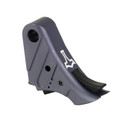 Glockmeister TYR TYRGRBLKS, Trigger, Gray Shoe/Black Safety, For Glock Gen 1-4 TYRGRBLKS