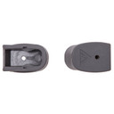 TangoDown Vickers Base Pad VTMFP-00643GRAY, Fits Glock 43 Mag, 9MM, Gray Finish, +2 Rounds VTMFP-00643GRAY