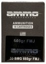 Ammo Inc 50BMG660FMJA10 Incorporated 50BMG 660gr Full Metal Jacket 10 Per Box/5 Case, Centerfire Rifle Ammo