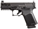 Anderson B2N891A000 Kiger 9C Pro Compact Frame 9mm Luger 15+1 3.91 Black DLC Fluted Barrel & Lightening Cut/Optic Cut/Serrated Stainless Steel Slide, Black Poly Frame w/Pic Rail, Pistol