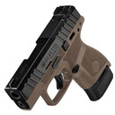 Beretta JAXN9258A1 APX A1 Carry Micro-Compact Frame 9mm Luger 8+1 3 Blued Steel Barrel, Black Serrated Steel Slide, Flat Dark Earth Poly Frame, Poly Grip, Pistol