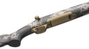 Browning 035582297 X-Bolt Mountain Pro SPR Full Size 300 PRC 3+1 22 Burnt Bronze Cerakote Spiral Fluted Threaded Barrel, Drilled & Tapped Stainless Steel Receiver, Pic Rail Forend, Fixed Accent Graphics Carbon Fiber Stock, Rifle