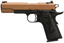 Browning 051987492 1911-380 Black Label Full Size Frame 380 ACP 8+1 4.25 Matte Stainless Steel Barrel, Copper Cerakote Serrated Stainless Steel Slide, Matte Black Aluminum/Composite Frame, Black Poly Grip, Pistol