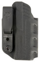 DeSantis Gunhide 137KJ1RZ0 Slim-Tuk IWB Black Kydex Belt Clip Fits S&W M&P 9 Shield EZ Belt 1.75 Wide Ambi, Holster