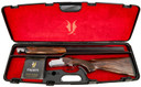 Fausti 15103 Caledon 12 Gauge 3 2rd 26 Blued Barrel, Engraved Stainless Rec, Wood Laser Grain Stock, Metallic Bead Sight, Shotgun