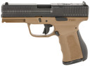 FMK FMKG49BB G3 9mm Luger 14+1 4 Stainless Steel Barrel, Black Optic Cut/Serrated Carbon Steel Slide, Burnt Bronze Poly Frame w/Pic Rail, Black Backstrap Grip, Pistol
