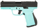 FMK FMKG49BJ G3 9mm Luger 14+1 4 Stainless Steel Barrel, Black Optic Cut/Serrated Carbon Steel Slide, Blue Jay Poly Frame w/Pic Rail, Black Backstrap Grip, Pistol