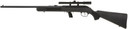 Savage Arms 40000 64 FXP 22 LR Caliber with 10+1 Capacity, 21 in Barrel, Matte Blued Metal Finish, Matte Black Synthetic Stock & No AccuTrigger Right Hand (Full Size) Includes 4x15mm Scope, Rifle