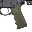 Hogue 13041 Modular Overmolded OD Green Rubber Pistol Grip with Finger Grooves Fits AR-15/M16, Grips
