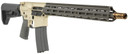 Q LLC SW55616INRIFLE Sugar Weasel 5.56x45mm NATO 30+1 16, FDE Rec, Gray Furniture, Magpul SL-K Stock, Cherry Bomb Muzzle Brake, Ambi Safety & Charging Handle, Rifle