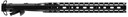 Radian Weapons R0411 Builder Kit Radian Black, A-DAC 15 Fully Ambi Lower, 14 M-LOK Handgaurd, Raptor-SD Charging Handle, Talon 45/90 Safety, Ext. Bolt Catch, Left-Side Mag Release, Right-Side Bolt Release, Enhanced Takedown Pins