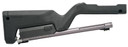 Tactical Solutions TDCGMGBBLK X-Ring Takedown Barrel and Stock Combo 22 LR 16.50 Gunmetal Gray Fluted & Threaded with Fiber Optic Sight, Black Magpul Backpacker Stock Fits Ruger 10/22 Takedown, Rifle Barrel