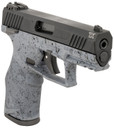Taurus 1-TX22141SP1-10 TX22 Full Size 22 LR 10+1 4.10 Matte Black Steel Threaded Barrel/ Black Hard Coat Anodized Serrated Slide/Gray w/Black Webbing Poly Frame w/Pic Rail, Rimfire Pistol