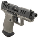 Walther 2876574 PDP Pro SD Compact 9mm Luger 15+1 4.60 Black Steel Threaded Barrel, Black Optic Ready/Serrated Slide, Tungsten Gray Poly Frame w/Pic Rail, Performance Duty Texture Grips, Ambi, Pistol