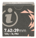 Igman IGMAN762 Centerfire 7.62x39mm 123 gr Full Metal Jacket 840 Per Box/ 1 Case Centerfire, Rifle Ammunition
