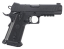 Girsan 395010 Witness2311 10mm Auto 15+1 4.25 Black Steel Barrel, Black Serrated Black Poly Frame w/Beavertail & Pic Rail, Black Checkered Poly Grip, Ambi, Pistol