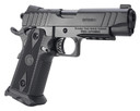 Girsan 395010 Witness2311 10mm Auto 15+1 4.25 Black Steel Barrel, Black Serrated Black Poly Frame w/Beavertail & Pic Rail, Black Checkered Poly Grip, Ambi, Pistol