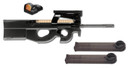 FN 3848950470 PS90 5.7x28mm 50+1 (2) 16 in, Matte Black Synthetic Thumbhole Bullpup Stock, Integrated Muzzle Brake, Vortex Viper Red Dot