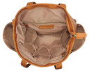 Gun Toten Mamas/kingport GTM107TN Oversized Travel Tote Tan Leather Over the Shoulder Bag Includes Standard, Holster
