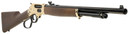 Henry H010BG Side Gate 45-70 Gov 4+1 22 Blued Octagon Barrel, Polished Brass Hardened Rec, American Walnut Stock Furniture, Large Loop Lever, Adj. Sight, Rifle