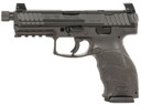 Heckler & Koch 81000796 VP9 Tactical Full Size 9mm Luger 17+1 4.70 Black Steel Threaded Barrel, Black Cerakote Optic Ready/Serrated Slide, Black Poly Frame w/Pic Rail, Ambi, Pistol