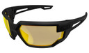 Mechanix Wear VXF30AFPU Type-X OSFA Amber Lens Anti-Scratch Black Frame