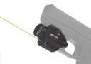 Nightstick TCM10GL TCM-10-GL Compact Tactical Weapon Light w/Laser Black For Handguns 650 Lumens White Light/Green Laser