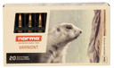 Norma Ammunition 20157352 Dedicated Hunting Varmint 223Rem 55gr Poly Tip 20 Per Box/10 Case, Centerfire Rifle Ammo