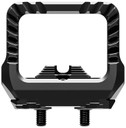 Radian Weapons G1502 Guardian Optic Guard w/Stealth Sights Black Anodized Hardcoat Aluminum EPS Mount Compatible w/Glock MOS Handgun