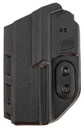 DeSantis Gunhide 137KJ0XZ0 Slim-Tuk IWB Black Kydex, Compatible w/Springfield Echelon, Fits 4.50 Barrel, Belt Clip Mount Ambi, Holster