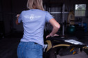 Magpul MAG13435303X Unfair Advatange Womens Orchid Heather, Cotton/Polyester Short Sleeve, 3XL Graphic T Shirt