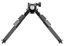Mdt 106293BLK CKYE-POD Gen 2 Double Pull, Black Aluminum, 9-18.50, 360 Degrees Pan, Spiked Feet, Integrated Barricade Stop, Fits ARCA/Pic/RRS Dovetail Rails