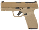 Springfield Armory HCP9379FOSPCTLC Hellcat Pro OSP Compact Frame 9mm Luger 10+1 3.70 Black Melonite Barrel, Flat Dark Earth Cerakote Optic Ready/Serrated Steel Slide & Frame w/Pic Rail, FDE Poly Grip Crimson Trace CTS-1500, Ambi, Pistol