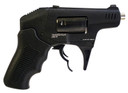 Standard Mfg S333GENIII Thunderstruck Gen III 22 WMR 8rd Shot 2.25 Black Double Barrel Black Hardcoat Anodized Aluminum Frame Black Cylinder Black Finger Grooved Poly Grips, Rimfire Revolver