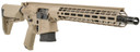 Aero Precision APCR650047 M5 308 Win 10+1 16 Mid-Length, FDE, 15 R-ONE M-LOK Handguard, Magpul Grip/SL-S Stock, Ambi Charging Handle/Safety, Rifle