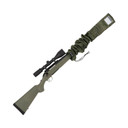 Allen 13171 Stretch Knit Gun Sock Green Silicone-Treated Knit w/Custom ID Labeling Holds Rifles with Scope or Shotguns 52 L x 3.75 W Interior Dimensions