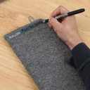 Allen 3633 Rifle Storage Pouch Gray Polyester w/Fleece Lining, ID Label & Lockable Zipper 46.50 L x 9.50 W x 0.50 W Interior Dimensions